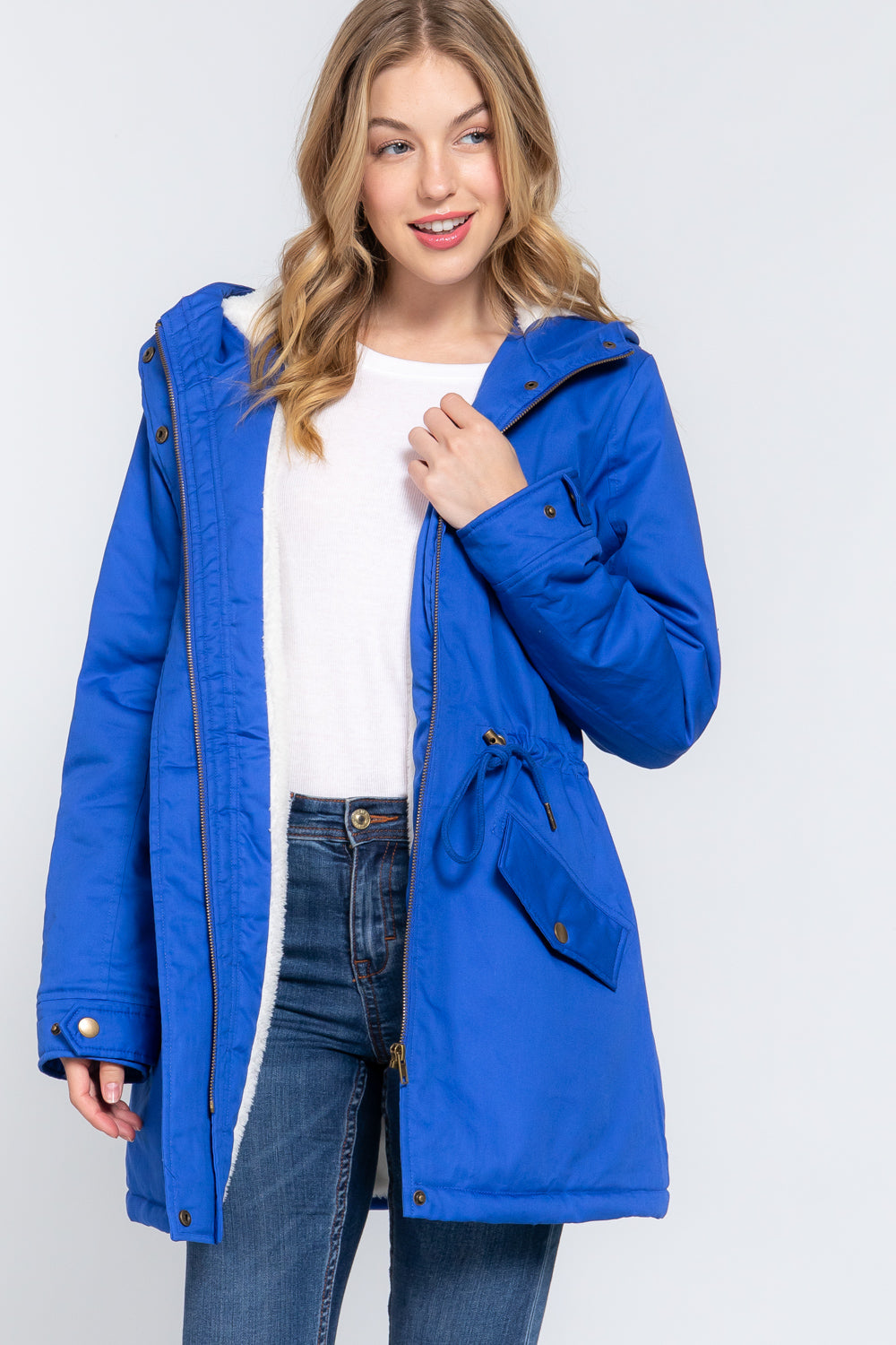 fleece lined jacket