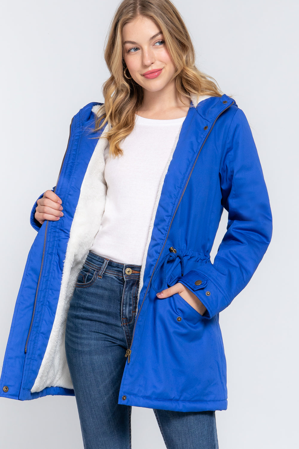 fleece lined jacket