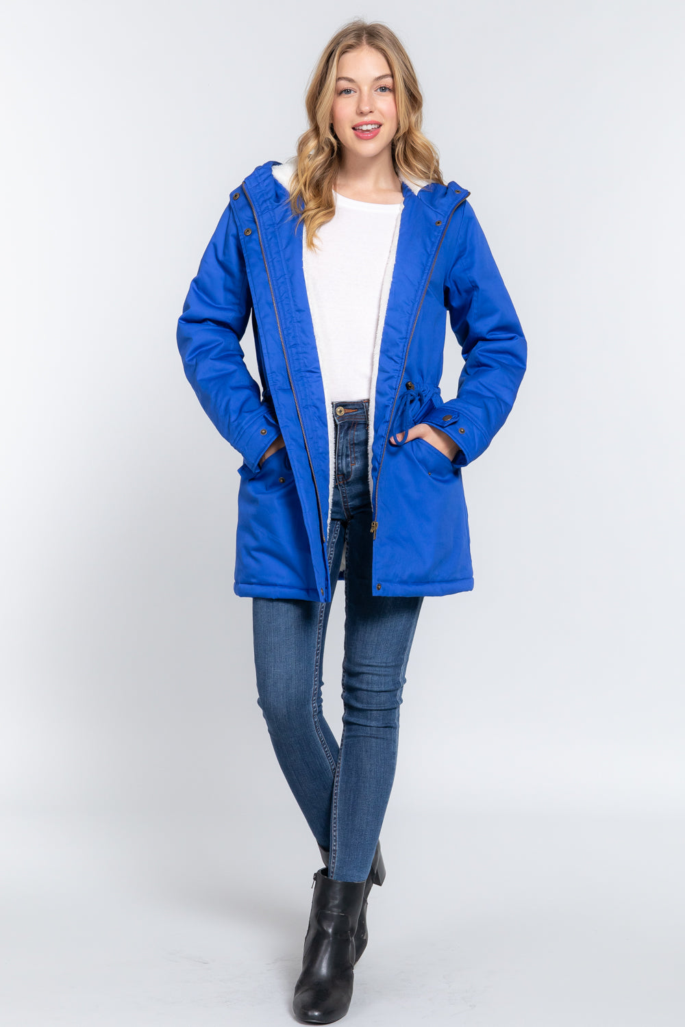 fleece lined jacket