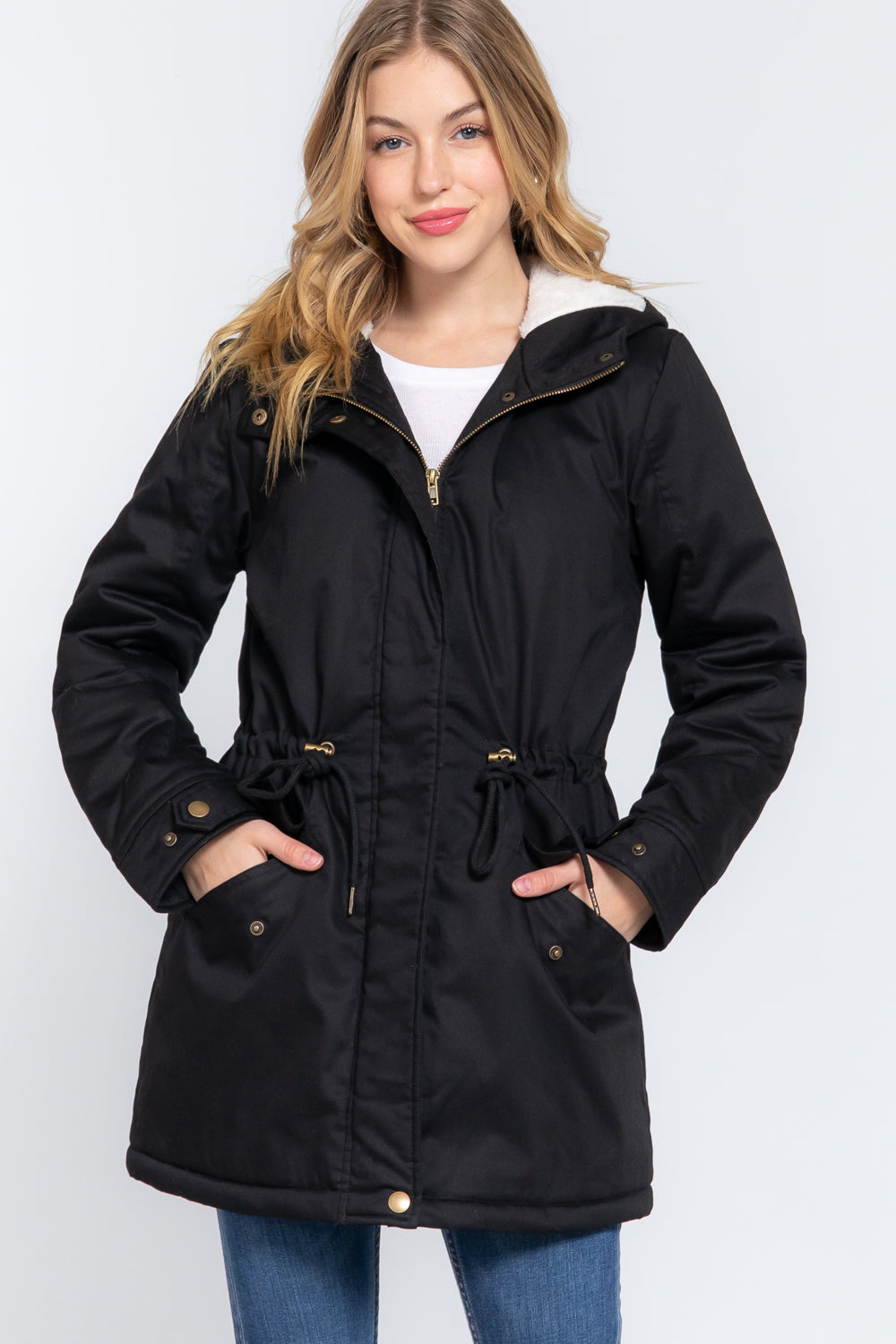 fleece lined jacket