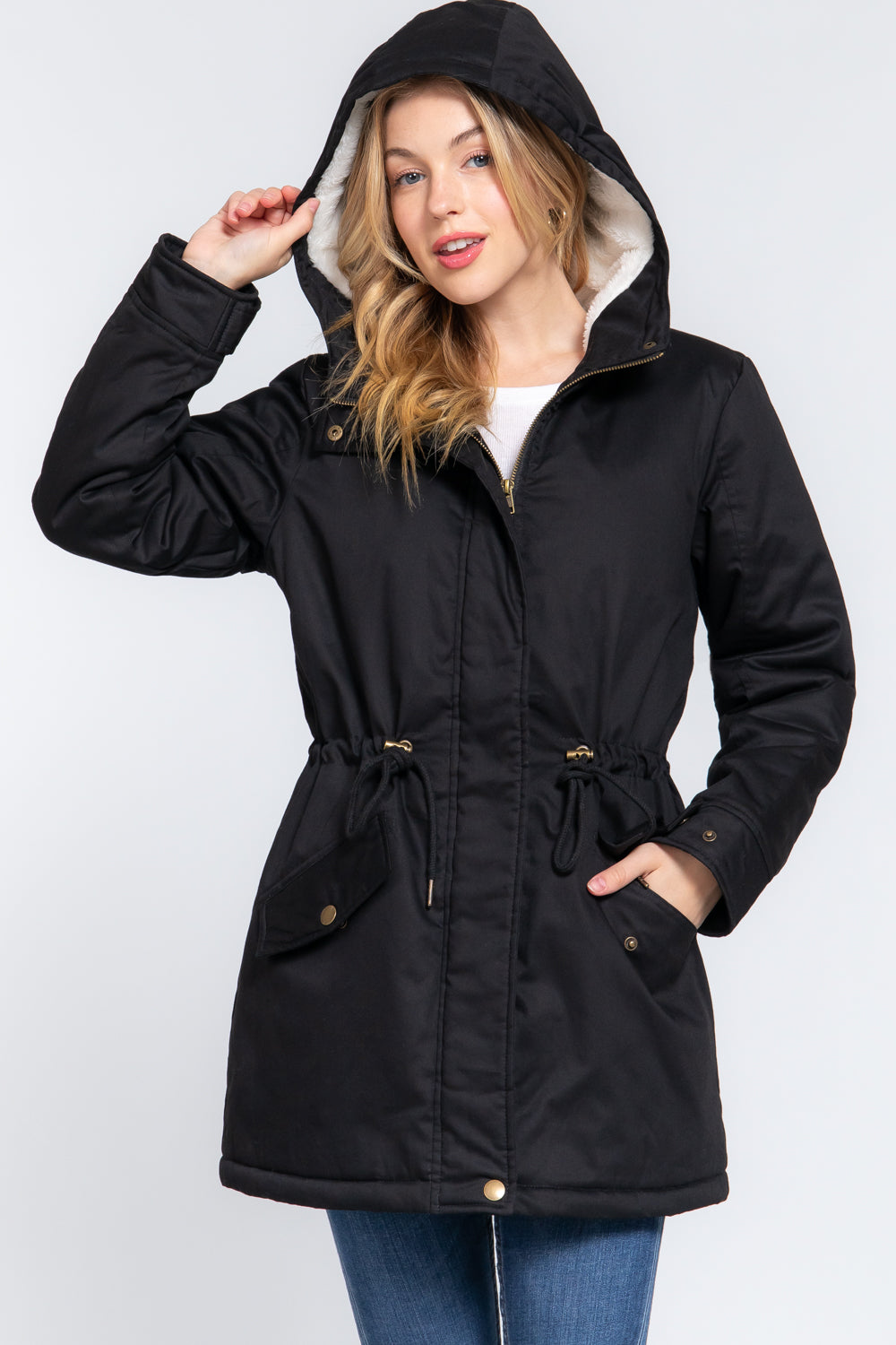 fleece lined jacket