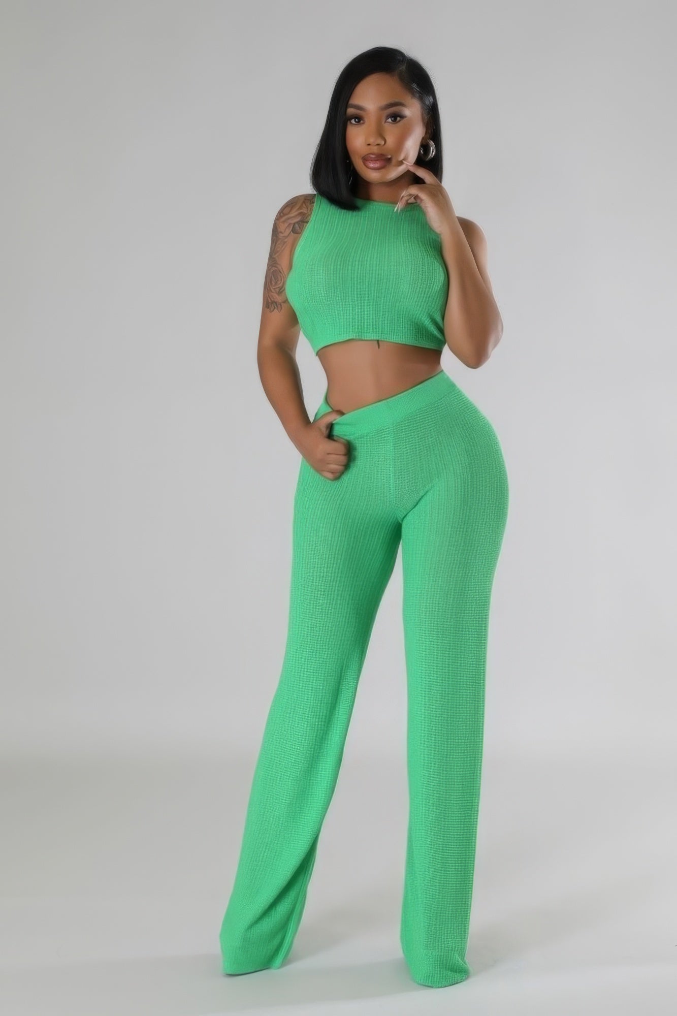 two pieces pant set